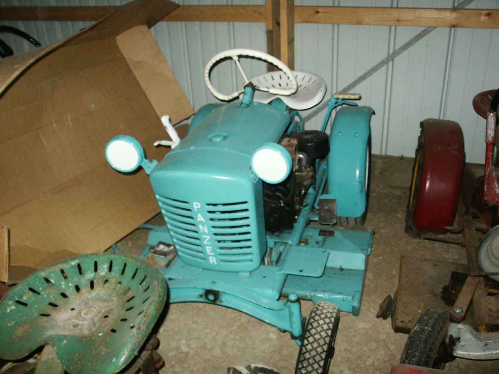 Bill Janitor's Race Tractor